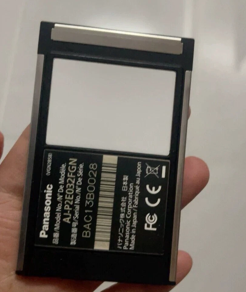 1 Pcs Origin Panasonic F Series 32GB P2 Memory Card AJ-P2E032FMC Made in Japan - Image 4 of 4