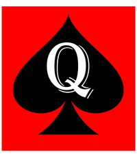 5 pcs QOS Sticker Deal 2 4x4 3 3x3 Stickers Queen of Spades BBC Hotwife