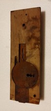 Ancienne grosse serrure en bois sans clé clef, pour porte, 18 ou 19 ième?