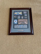 Collectible Framed Limited Edition USPS Space Exploration Stamp Collection