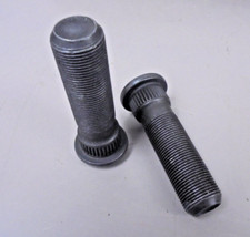 Lot of 2 - 101193 Round Head Serrated Wheel Studs M22X1.5 X 3.19"