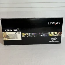 Genuine Lexmark C782 Black Extra-High-Yield Toner Cartridge C782X1KG NEW/OEM