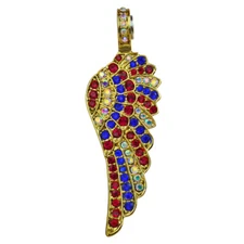 KIRKS FOLLY FLY HOME FREEDOM ANGEL WING MAGNETIC ENHANCER GOLDTONE