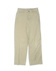 Boys Izod Uniform Khaki Front Pants Size 8 Slim