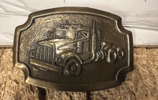 VINTAGE BELT BUCKLE----SEMI CAB