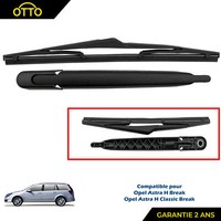 Partsline Wischerarm Heck FüR Opel Astra H Break Cabochon 300 Mm Schwarz