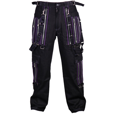 Iblis Gothic Bondagehose Unisex Schwarz Farbauswahl