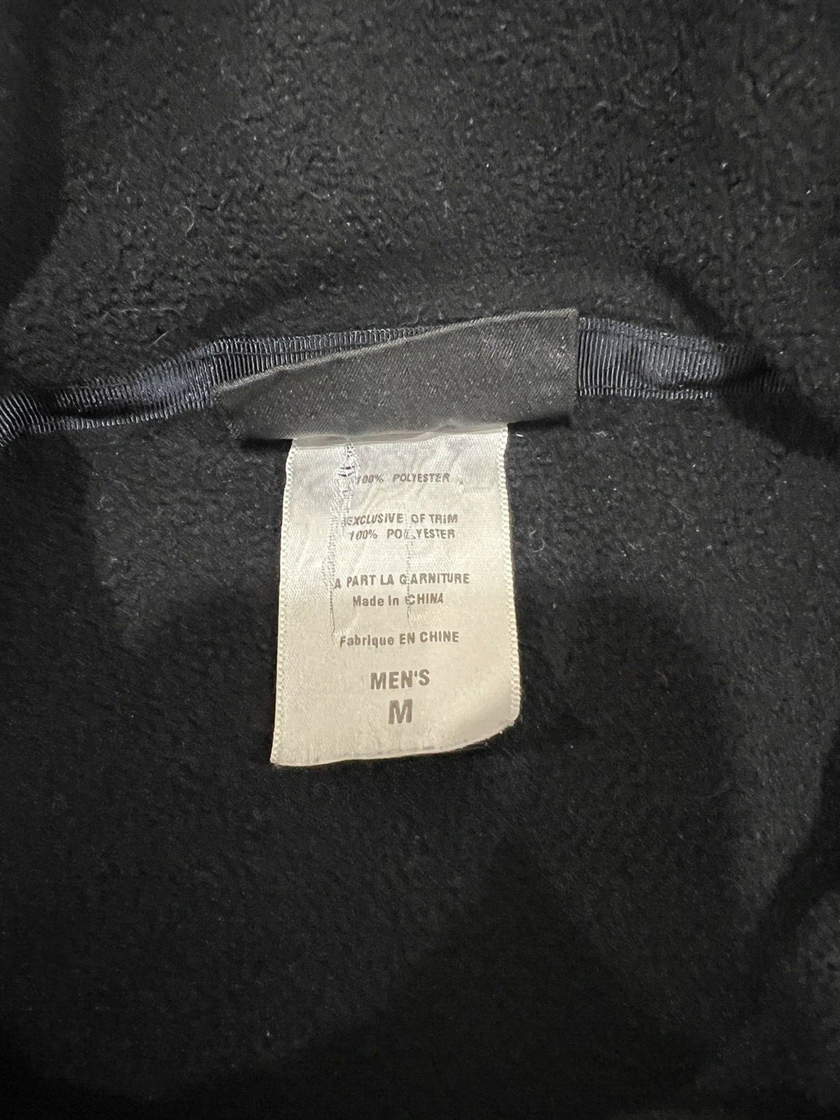 Patagonia Men’s Fleece Jacket Black Full Zip Comp… - image 7