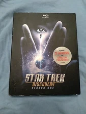 Star Trek Discovery: Season One (Blu-ray, 2017) With Slipcover
