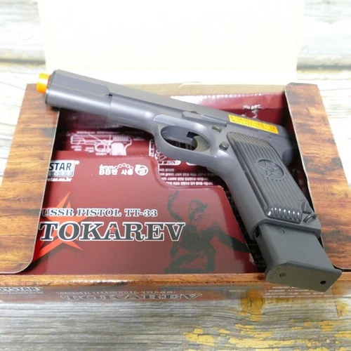 USSR Pistol TT 33 New TOKAREV Edition Steel Black Toystar Korea