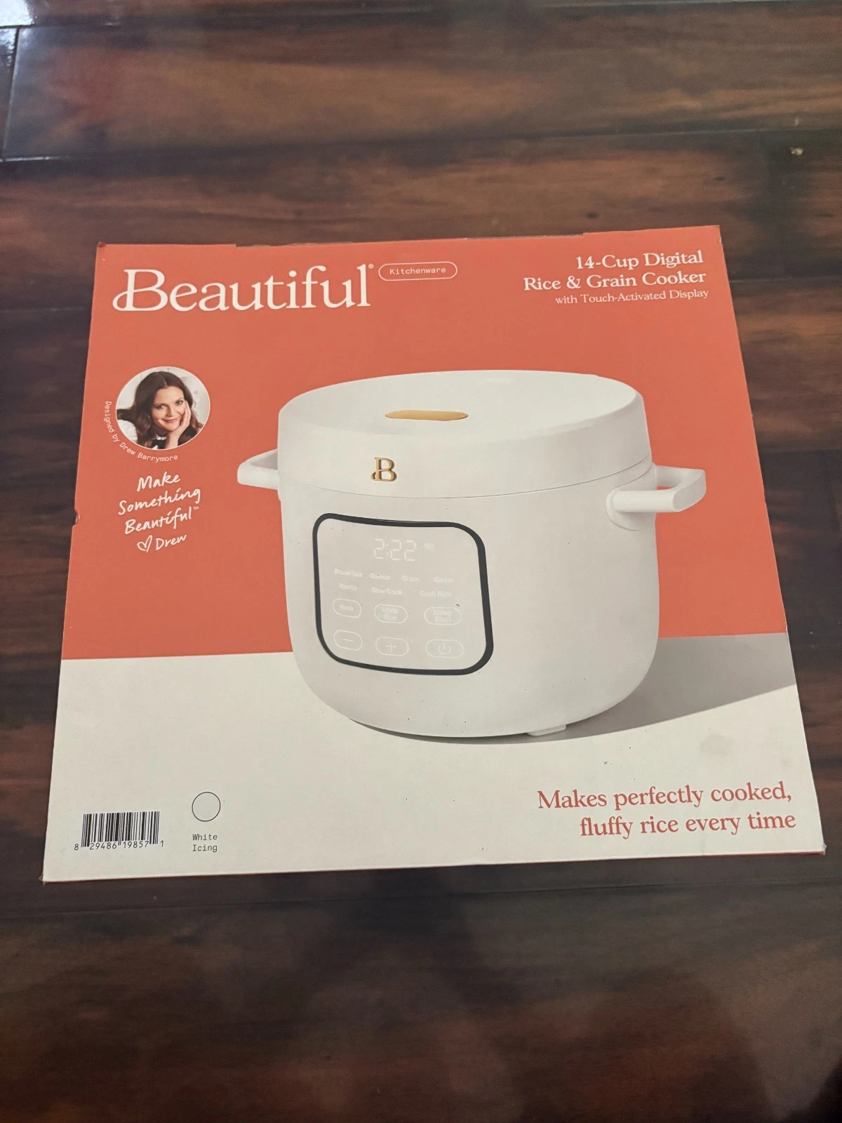 BEAUTIFUL 14-CUP DIGITAL RICE & GRAIN COOKER CERAMIC NONSTICK WHITE
Opens in a new window or tab