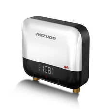 Compact 3500W Electric Tankless Water Heater - Instant Hot Water, 120V Dn-Demand