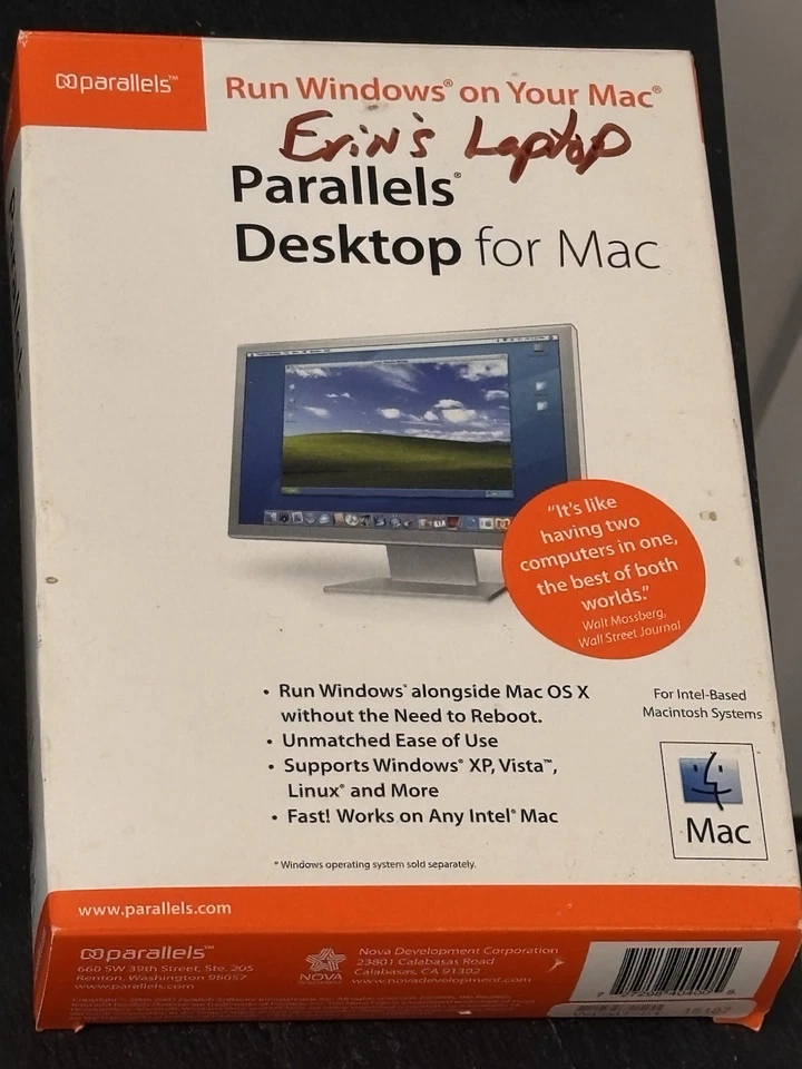 Sealed Apple Mac OS X Server 10.5.4 Retail + Remote Desktop 3, Vista Lot - Image 4 of 4
