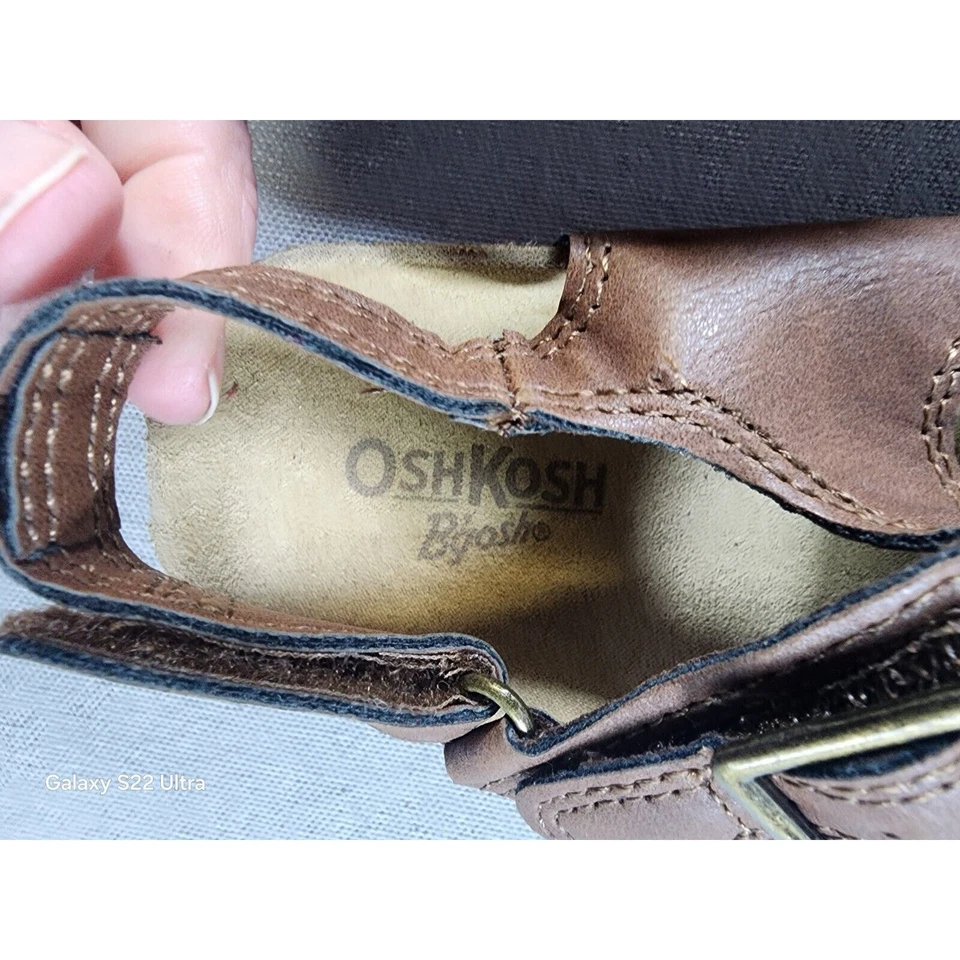 Sandalias Bruno OshKosh Bgosh Niños Talla 8 Marrón Foto 2 de 4