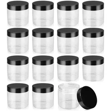 4oz Plastic Jar Storage Container with Screw-on Lid & Liner 58-400 FREE SHIPPING