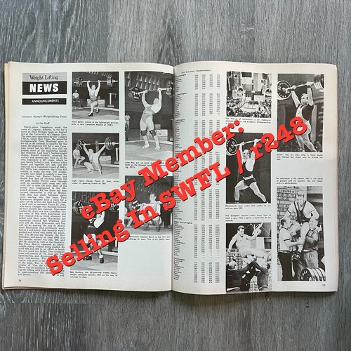 STRENGTH & HEALTH Magazine BOB HOFFMAN & MEXICO OLYMPIC GAMES DEC 1968 V 36 N 12 - Picture 22 of 24