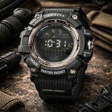 Activa X Invicta Digital Men's Watch - 56mm, Black - ACW8020-001