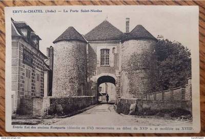 Ervy le Chatel (Daube) - La Porte Saint Nicolas - Entrance East of the Anciens Ramparts
