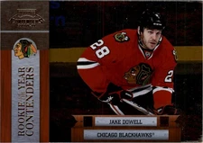 2010-11 Playoff Contenders Rookie of the Year Contenders #15 Jake Dowell - HKY