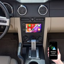 Per Ford Mustang 2005-2009 Autoradio Android 15 GPS Navi BT Carplay WIFI 4+64GB
