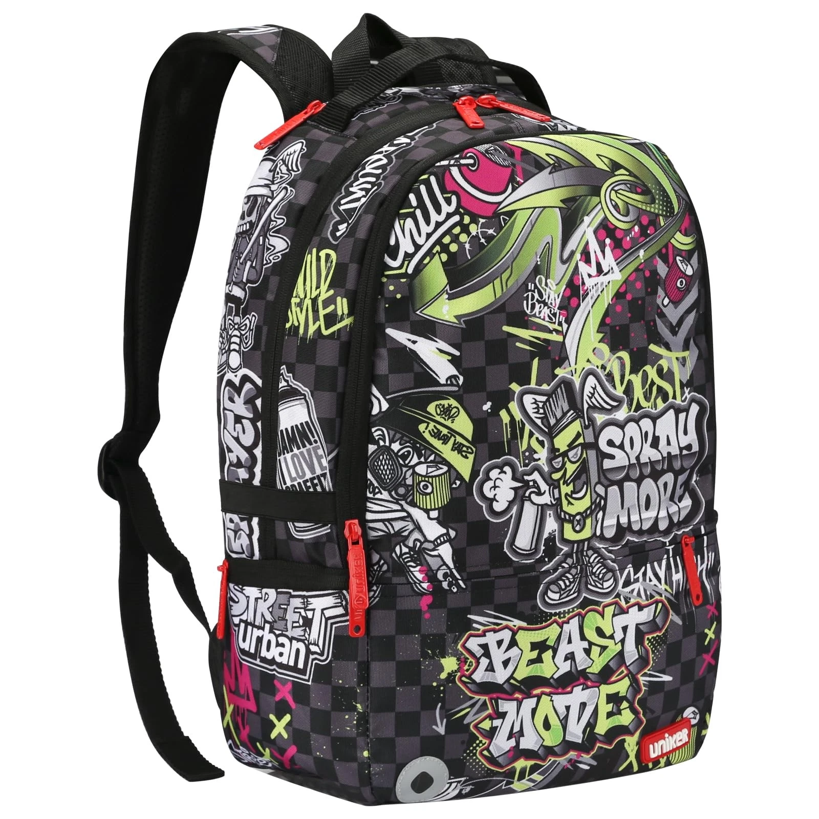 Graffiti Backpack, Designer Laptop Backpack for 15.6 Inch Work,Water Resistan...