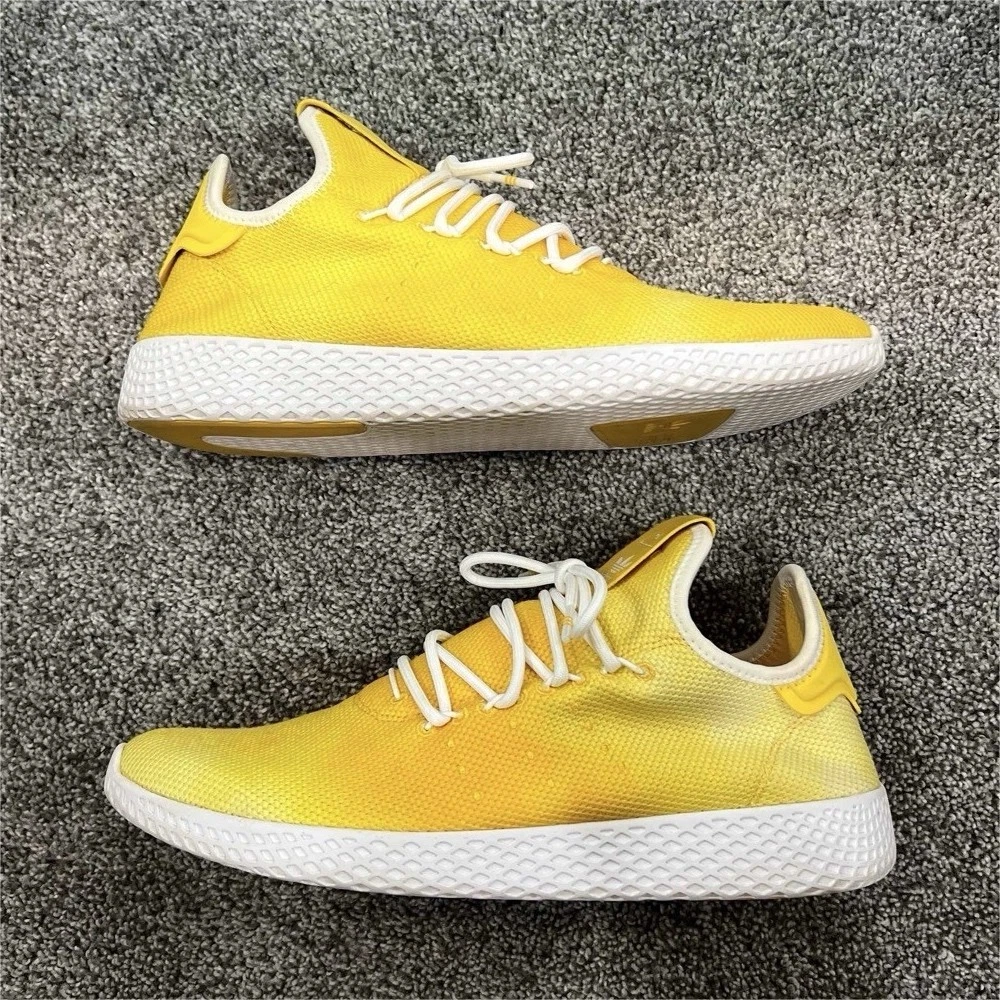 adidas Pharrell x Tennis Hu Holi Bright Yellow for Sale  display picture 2