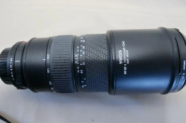Sigma 70-210mm Focal Camera Lenses for sale | eBay