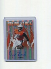 2020 Leaf Valiant Rising Stock Orange Joe Reed Rookie Auto 2/50   Jersey Number