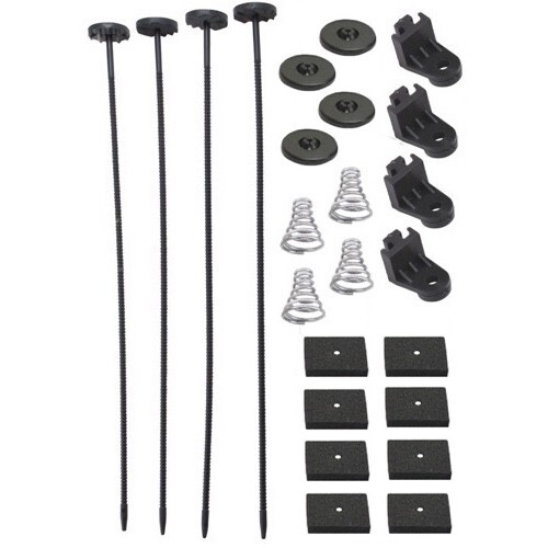 25 ROW TRANS-MISSION OIL COOLER FAN 6AN HOSE ADAPTER 180F THERMOSTAT SWITCH KIT - Picture 11 of 11