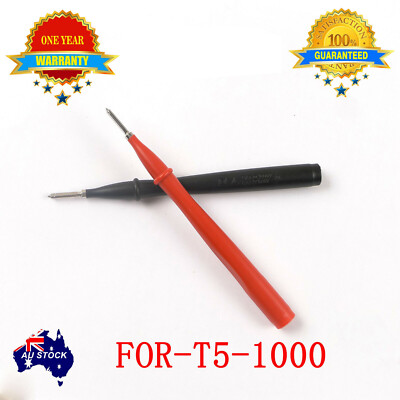 Sondes De Test TP1-1 à Pointe Plate - Compatibles Multimètres T5-600 Et T5-1000, Pour Mesures électriques