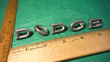Bj27 Dodge Letter Emblems Vintage 1970s Dodge Unknown Model Year Application Bj27 Dodge Letter Emblems Vintage 1970s Dodge Unknown Model Year Application