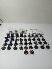 Heroclix Marvel Web of Spider-Man Lot Figures 41 Cards 111 