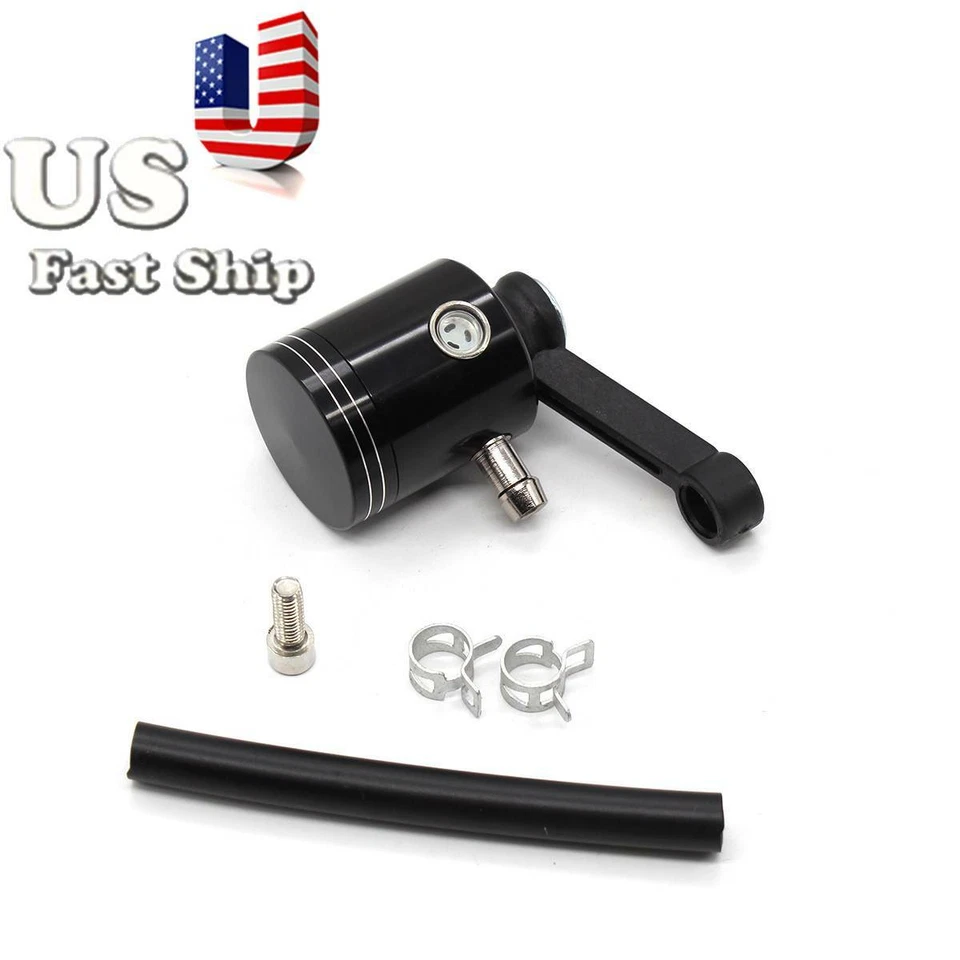 Bomba de depósito de aceite fluido de cilindro delantero CNC apta para Suzuki GSXR600 2004-2016 EE. UU. NEGRA Foto 4 de 4