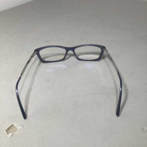 Burberry Eyeglass Frames Women’s Rectangular B 2129 3013 Gray Transparent Blue - Picture 5 of 7