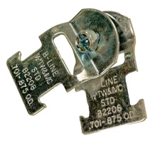 BLINE B2208 Channel Strut Pipe Clamp 1/2" STD (.701-.875) TW & IMC  (Lot of 6)