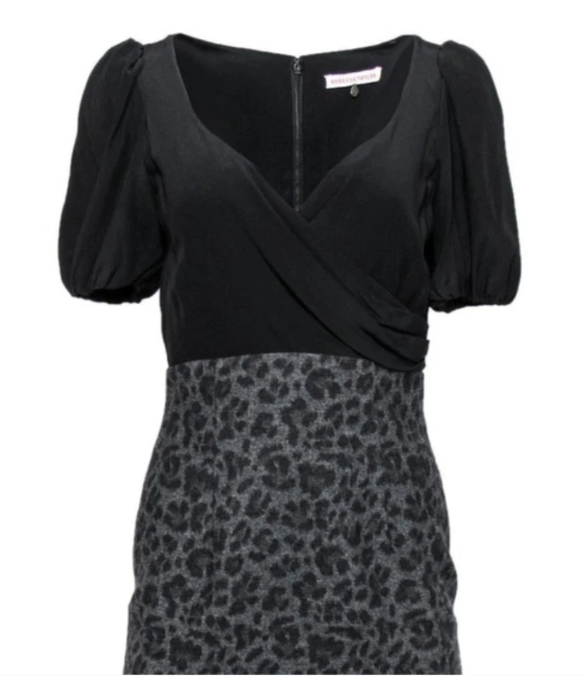Rebecca Taylor Leopard Dress Sz 0