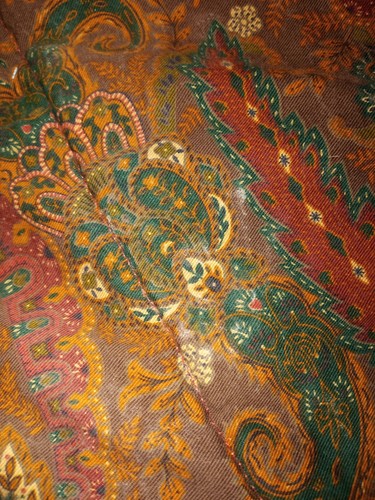 Ralph Lauren Paisley Twin Comforter Multi-colored Brown Green Rust - Picture 4 of 8