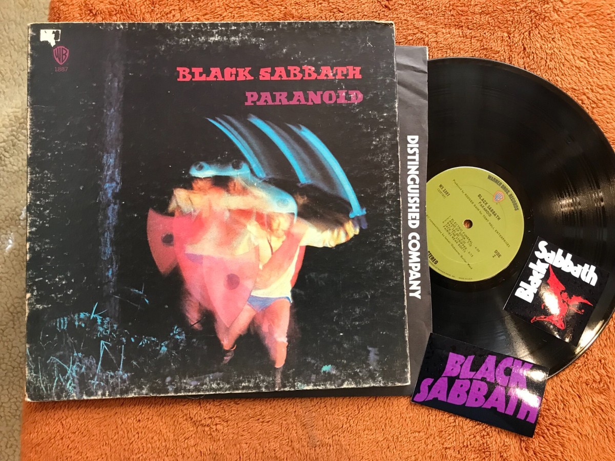 Black Sabbath / パラノイド　WS 1887 USオリジナル Black Sabbath ‎Paranoid First Year Pressing 1971 US Warner