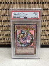 2012 Yu-Gi-Oh! #EN064 Dark Magician Girl Duel Terminal 6b PSA 9 Mint