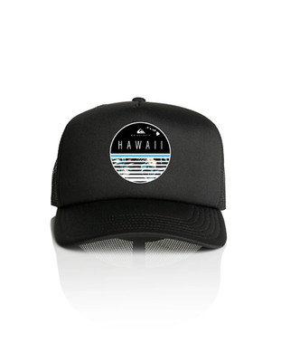 QUIKSILVER HAWAII TRUCKER SNAPBACK HAT UNISEX ADULTS