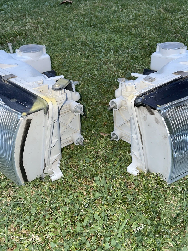 Luces de cabeza de vidrio JDM RHD 1994-1996 Infiniti Q45 G50 Kouki OEM ICHIKOH 1480 Foto 4 de 4