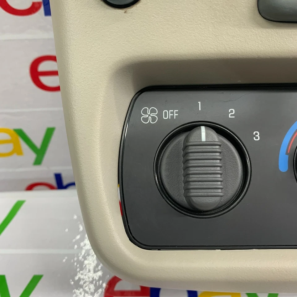 GMC Yukon XL 1500 2000-2002 mapa domo luz consola de control de clima OEM 01 Foto 3 de 4