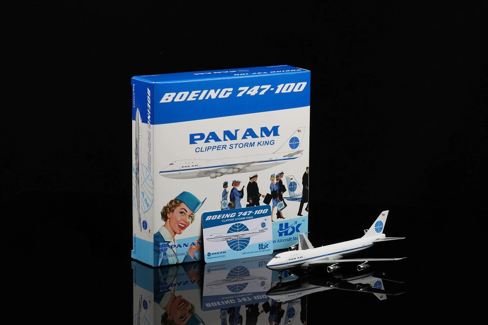 激レア 1/400 PANAM バンナム 747−100 HX Models 1/400 Pan AM B747-100 N747PA Aircraft Model/new | eBay