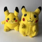 VTG 1999 Pokémon Pikachu Plush Toy Nintendo Hasbro Tomy Gamefreak Lot Of 2