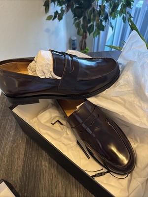 Express Edition Men Dress Shoes Cognac Size 10 Leather
