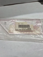 Scroll Saw Protractor/Square PSI Woodworking Products  5 1/2" Acryllic