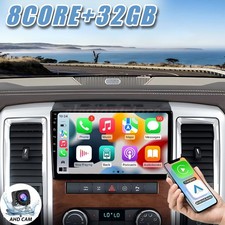 For 2009-2012 Dodge Ram 1500 2500 3500 CarPlay Car Stereo Radio Android 15 GPS