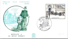 Monado FDC 1982 SC #B106,7 Monaco Red Cross - J21196