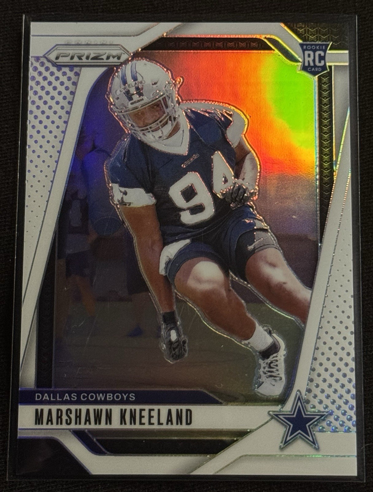 Marshawn Kneeland Panini Prizm #373 White Prizm