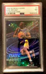 Kobe Bryant 1996 SkyBox E-X2000 #3 Star Date 2000 Price Kobe Bryant 1996 SkyBox E-X2000 #3 Star Date 2000 Price